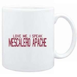 Mug White  LOVE ME, I SPEAK Mescalero Apache  Languages:  