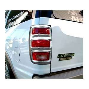   Chrome Tail Lamp Covers, for the 2000 Ford Expedition: Automotive