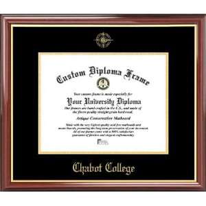  Chabot College Gladiators   Embossed Seal   Mahogany Gold 