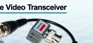 CCTV Video Balun BNC to UTP Cat5e cable Transceiver  