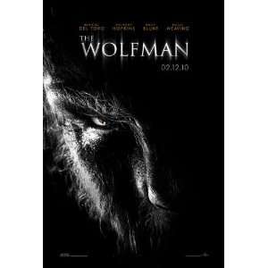  Wolfman, The, Original 27x40 Double sided UV (Glossy) Advance Movie 