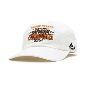 adidas 2007 Houston Dynamo Western Conference Champ Hat:  