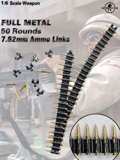 Scale Dr.Figures MG Full Metal Ammo Links 7.62  