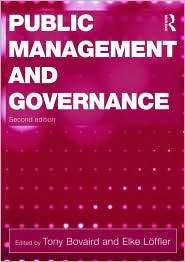 Public Management and Governance, (0415430437), Tony Bovaird 