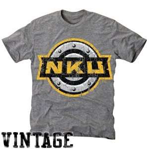  Northern Kentucky University Norse Ash Distressed Logo Vintage Tri 