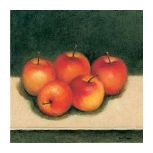   Poster Print   Gala Apples   Artist Bill Creevy  Poster Size 12 X 12