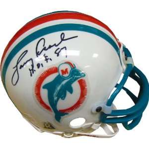  Larry Csonka Autographed Miami Dolphins Mini Helmet 