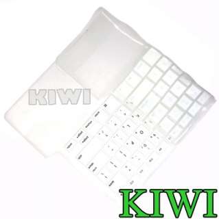 White FULL Keyboard Skin Cover for Old Macbook A1181  