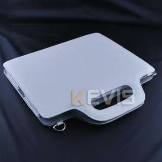 Hand Shoulder Carry Bag Leather Cover Case For Ipad 2 White  