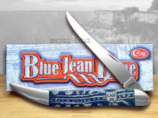 CASE Blue Jean Bone Large Toothpick 1/500 Pocket Knives  