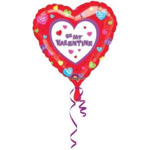  18 Candy Hearts Valentine Balloon (1 ct) Kitchen 