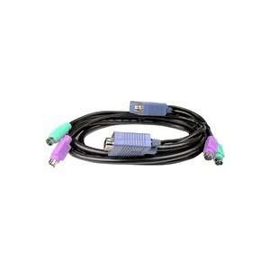  Cables Unlimited PS2 2 Din6 Male to Male to HB15 Male to 