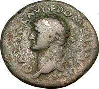 DOMITIAN 73AD Rome Genuine Authentic Ancient Roman Coin w SPES Hope 