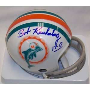   17 0 Autographed Signed Miami Dolphins Mini Helmet: Sports & Outdoors
