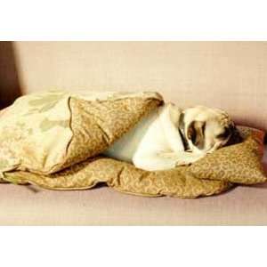Luxury Pet Sleeping Bag : Fabric FLORAL PRINT : Size LARGE:  