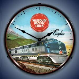  Missouri Pacific Lines Lighted Clock: Everything Else
