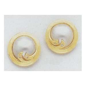  Mabe Pearl Earrings   XMP91 Jewelry