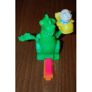   The Movie Burger King 2000 Rugrats in Reptarland Tommys Reptar Rider