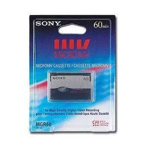  Sony 60 minutes Micro MV Videocassette   3 pack 