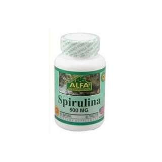  Alfa Vitamins Spirulina 500 mg 60 caps Suppress Appetite 