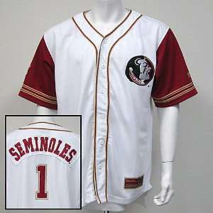   : Florida State Seminoles Bull Pen Baseball Jersey: Sports & Outdoors