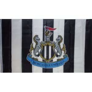 Newcastle United F.C Flag 5Ft X 3Ft