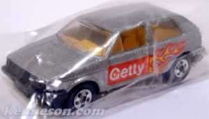 VW Golf Getty Silver Hot Wheels HW 1991 Bag Promotional  