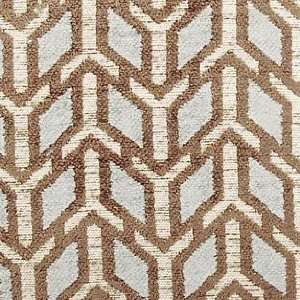  190025H   Aqua/Cocoa Indoor Upholstery Fabric: Arts 