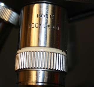Leitz Wetzlar SM LUX Microscope w/3Objectives SHIPSFREE  