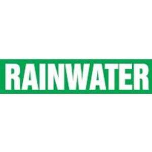  RAIN WATER   Cling Tite Pipe Markers   outside diameter 3 