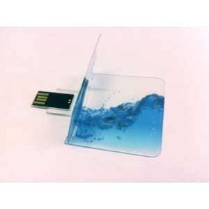  Water Art Flash Drive Credit Card 16GB