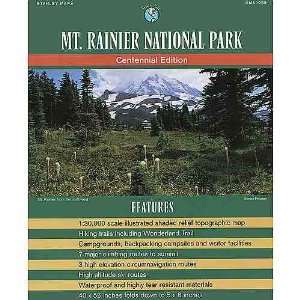   Mt Rainier National Park Map by Stanley Maps
