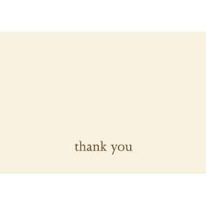 Masterpiece Studios 145343 Ivory And Brown Thank You Note Cards  Pack 