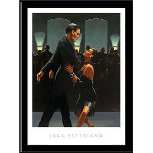  Jack Vettriano, Rumba In Black FRAMED ART 24x32 