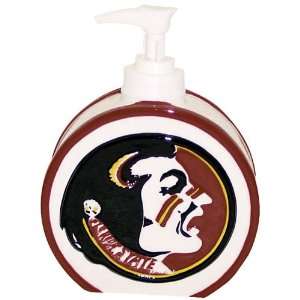   (FSU) Ceramic University Logo Liquid Soap Pump: Sports & Outdoors