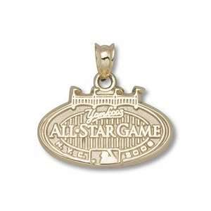   Yankees 1/2 2008 MLB All Star Game Logo Pendant   10KT Gold Jewelry