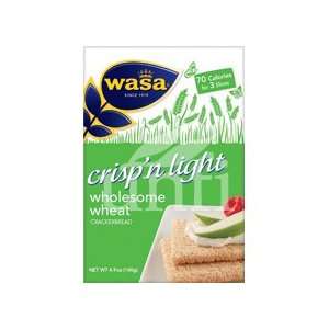 Wasa Crispbread Crckrbrd Wheat Crisp Lght 4.9 oz. (Pack of 10)  