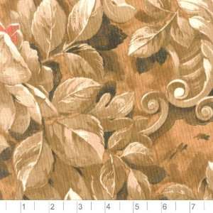  Wide Medieval Rose Tan/Brown Fabric By The Yard: Arts, Crafts & Sewing