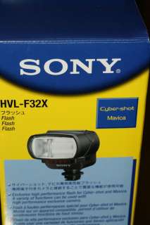 New in Box Sony HVL F32X External Auto Programable High Output Flash 
