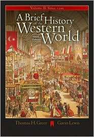 Brief History of the Western World, Volume II Since 1300 (with CD 
