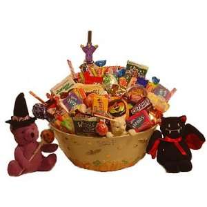 Spooky Pumpkin Halloween Gift Basket  Grocery & Gourmet 
