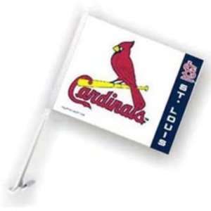  St. Louis Cardinals Car Flags   1 Pair: Sports & Outdoors
