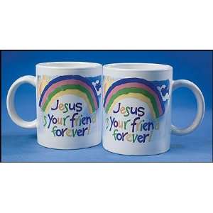   Jesus Is My Friend Forever Inspirational Coffee Mug 