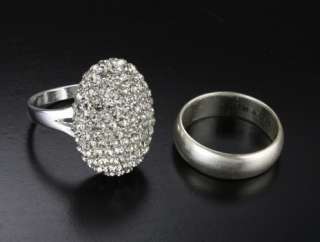 BREAKING DAWN Bellas Engagement Ring and Wedding Band Set Replica 