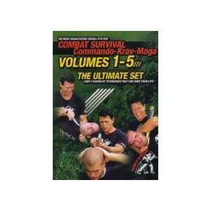  Combat Survival Commando Krav Maga 5 DVD Set with Moni 