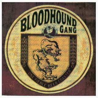 Bloodhound Gang   One Fierce Beer Coaster Logo   Sticker / Decal
