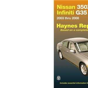 Haynes Manuals 72011 Nissan 350z Infiniti G35 03 08