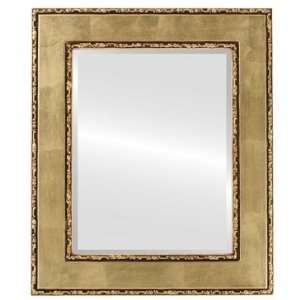    Paris Rectangle in Gold Leaf Mirror and Frame