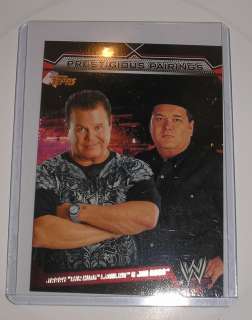WWE 2011 Prestigious Pairings Jerry The King Lawler and Jim Ross PP 4 