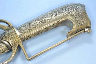 Antique Arabic Islamic Moroccan Nimcha Sword 19th Century  